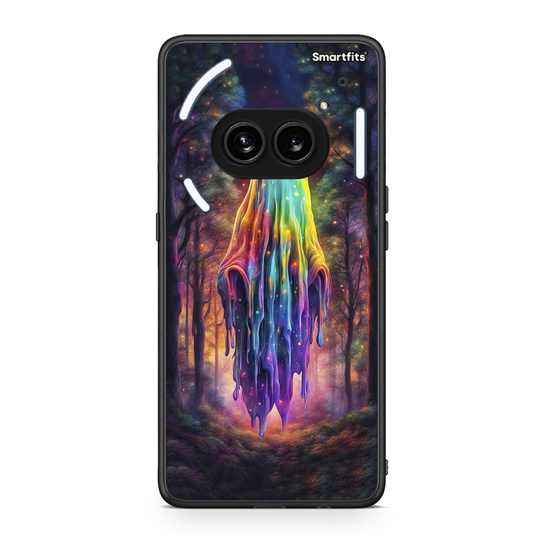 Nothing Phone 2a Halloween Ghost θήκη από τη Smartfits με σχέδιο στο πίσω μέρος και μαύρο περίβλημα | Smartphone case with colorful back and black bezels by Smartfits