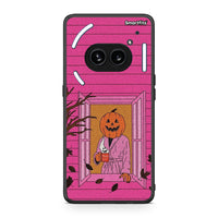 Thumbnail for Nothing Phone 2a Halloween Pumpkin Lady Θήκη από τη Smartfits με σχέδιο στο πίσω μέρος και μαύρο περίβλημα | Smartphone case with colorful back and black bezels by Smartfits