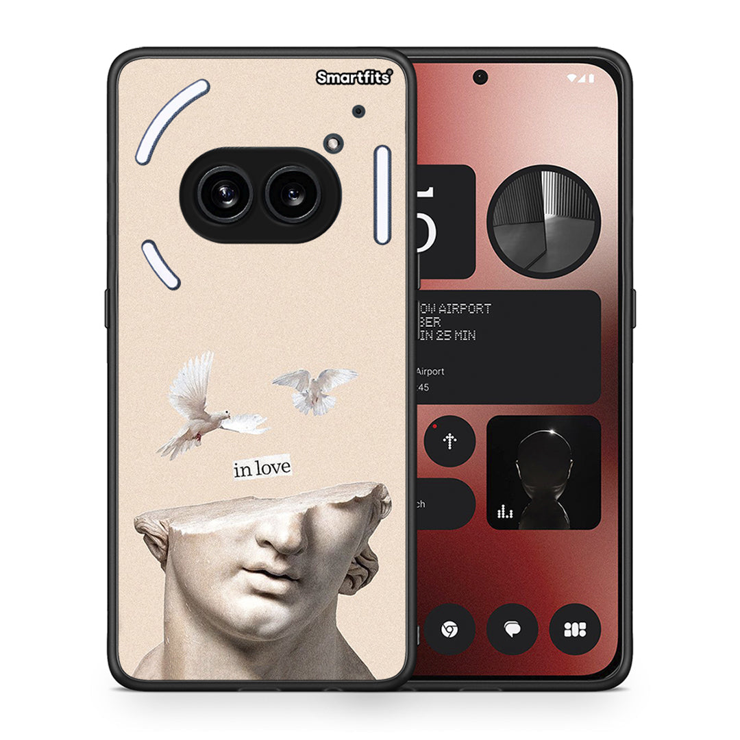 Θήκη Nothing Phone 2a In Love από τη Smartfits με σχέδιο στο πίσω μέρος και μαύρο περίβλημα | Nothing Phone 2a In Love case with colorful back and black bezels