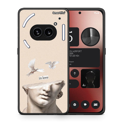 Θήκη Nothing Phone 2a In Love από τη Smartfits με σχέδιο στο πίσω μέρος και μαύρο περίβλημα | Nothing Phone 2a In Love case with colorful back and black bezels