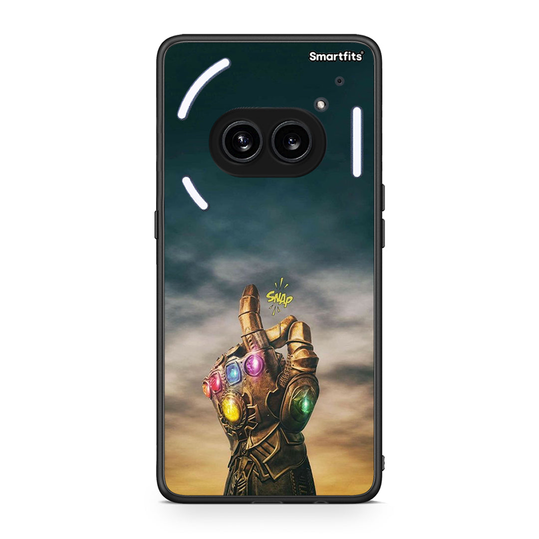 Nothing Phone 2a Infinity Snap θήκη από τη Smartfits με σχέδιο στο πίσω μέρος και μαύρο περίβλημα | Smartphone case with colorful back and black bezels by Smartfits