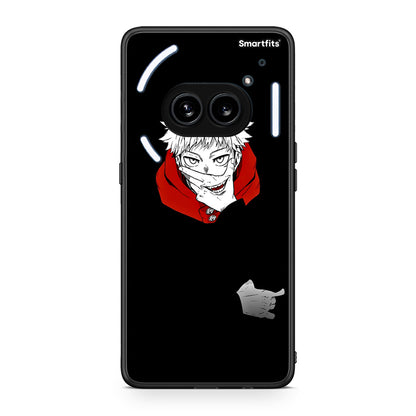 Nothing Phone 2a Itadori Anime θήκη από τη Smartfits με σχέδιο στο πίσω μέρος και μαύρο περίβλημα | Smartphone case with colorful back and black bezels by Smartfits