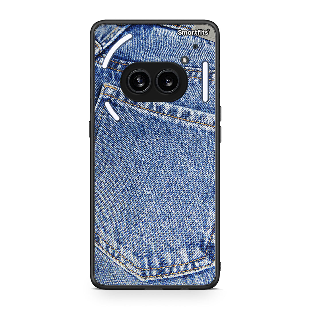 Nothing Phone 2a Jeans Pocket θήκη από τη Smartfits με σχέδιο στο πίσω μέρος και μαύρο περίβλημα | Smartphone case with colorful back and black bezels by Smartfits