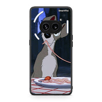 Thumbnail for Nothing Phone 2a Lady And Tramp 1 Θήκη Αγίου Βαλεντίνου από τη Smartfits με σχέδιο στο πίσω μέρος και μαύρο περίβλημα | Smartphone case with colorful back and black bezels by Smartfits