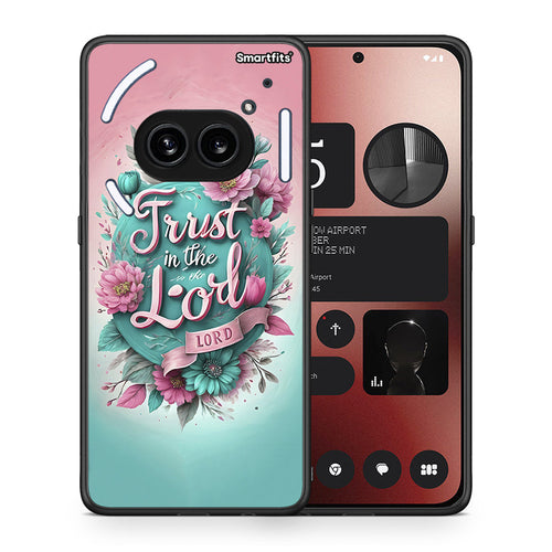 Θήκη Nothing Phone 2a Lord Trust από τη Smartfits με σχέδιο στο πίσω μέρος και μαύρο περίβλημα | Nothing Phone 2a Lord Trust case with colorful back and black bezels