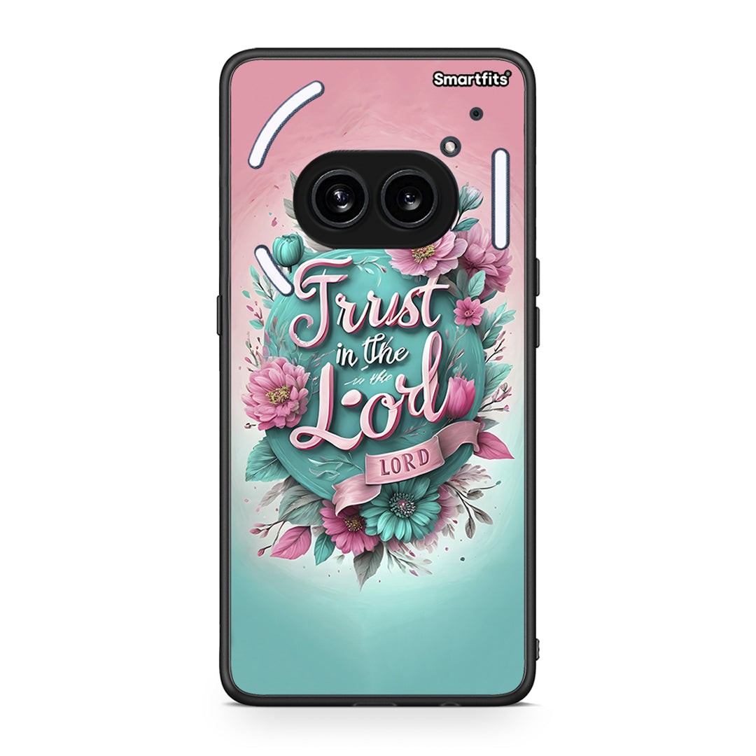 Nothing Phone 2a Lord Trust θήκη από τη Smartfits με σχέδιο στο πίσω μέρος και μαύρο περίβλημα | Smartphone case with colorful back and black bezels by Smartfits