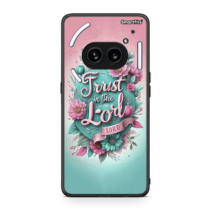 Nothing Phone 2a Lord Trust θήκη από τη Smartfits με σχέδιο στο πίσω μέρος και μαύρο περίβλημα | Smartphone case with colorful back and black bezels by Smartfits