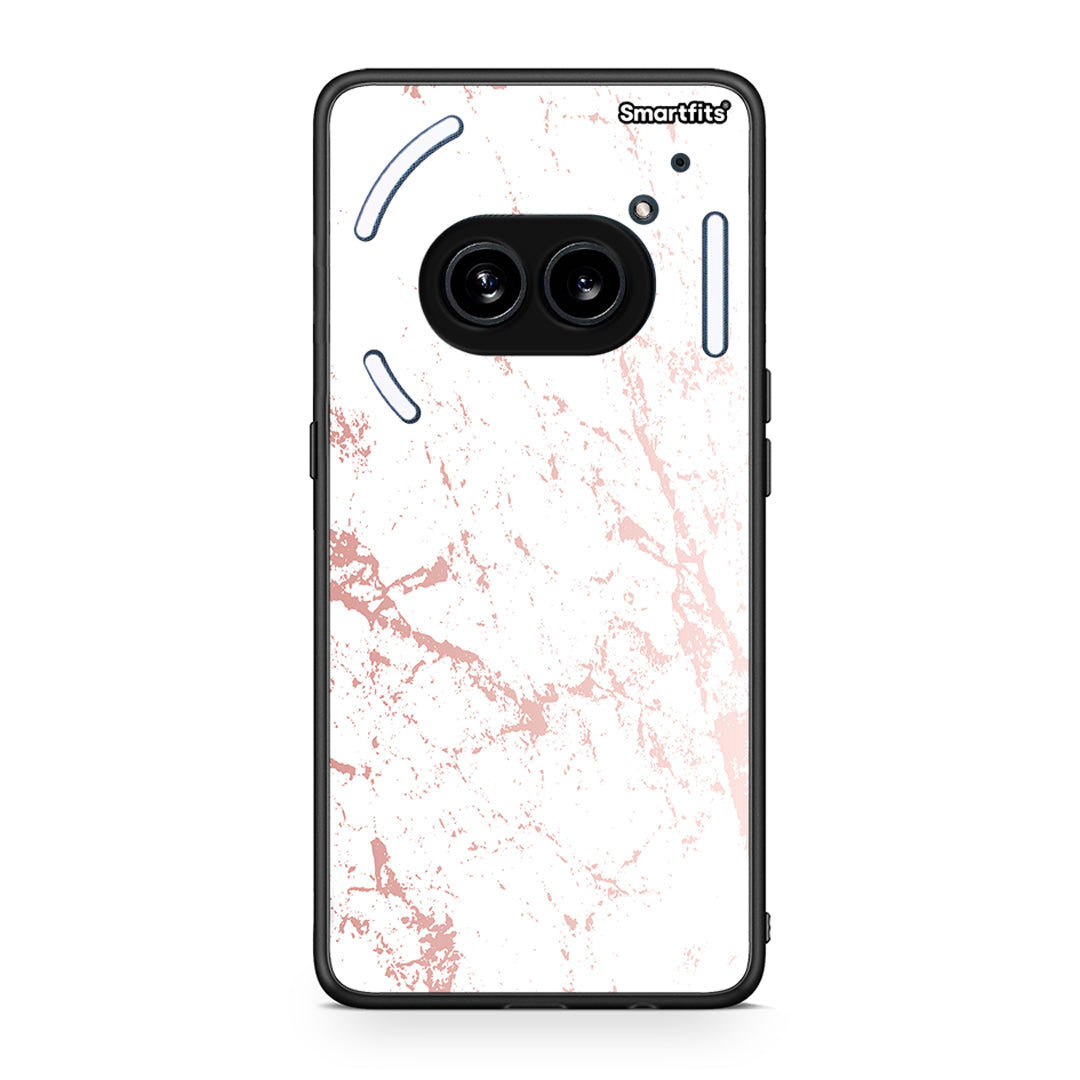 116 - Nothing Phone 2a Pink Splash Marble case, cover, bumper