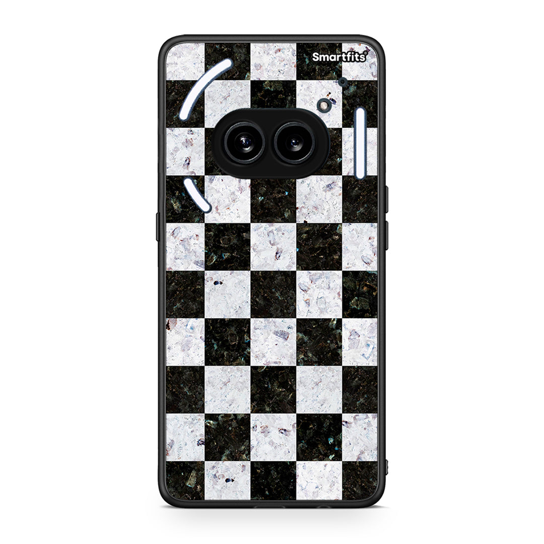 4 - Nothing Phone 2a Square Geometric Marble case, cover, bumper