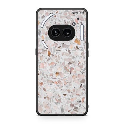 Nothing Phone 2a Marble Terrazzo θήκη από τη Smartfits με σχέδιο στο πίσω μέρος και μαύρο περίβλημα | Smartphone case with colorful back and black bezels by Smartfits