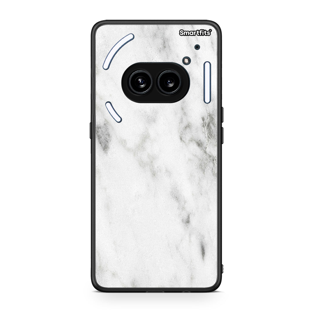 2 - Nothing Phone 2a White marble case, cover, bumper
