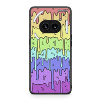 Thumbnail for Nothing Phone 2a Melting Rainbow θήκη από τη Smartfits με σχέδιο στο πίσω μέρος και μαύρο περίβλημα | Smartphone case with colorful back and black bezels by Smartfits