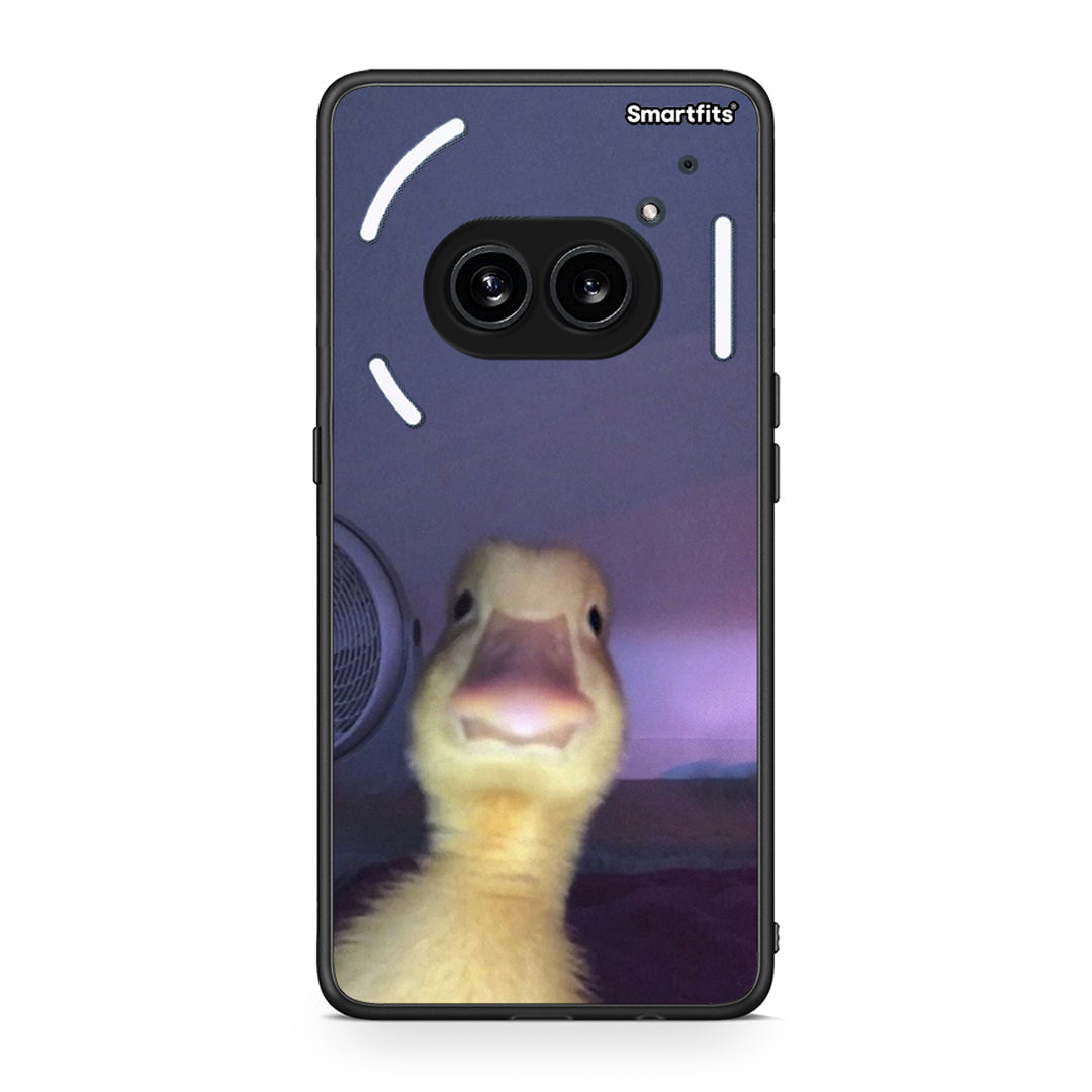 Nothing Phone 2a Meme Duck θήκη από τη Smartfits με σχέδιο στο πίσω μέρος και μαύρο περίβλημα | Smartphone case with colorful back and black bezels by Smartfits