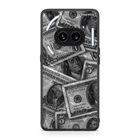 Thumbnail for Nothing Phone 2a Money Dollars θήκη από τη Smartfits με σχέδιο στο πίσω μέρος και μαύρο περίβλημα | Smartphone case with colorful back and black bezels by Smartfits