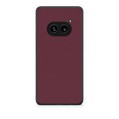 Θήκη Nothing Phone 2a Muted Burgundy από τη Smartfits με σχέδιο στο πίσω μέρος και μαύρο περίβλημα | Nothing Phone 2a Muted Burgundy case with colorful back and black bezels