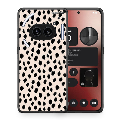 Θήκη Nothing Phone 2a New Polka Dots από τη Smartfits με σχέδιο στο πίσω μέρος και μαύρο περίβλημα | Nothing Phone 2a New Polka Dots case with colorful back and black bezels