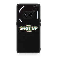 Thumbnail for Nothing Phone 2a OMG ShutUp θήκη από τη Smartfits με σχέδιο στο πίσω μέρος και μαύρο περίβλημα | Smartphone case with colorful back and black bezels by Smartfits