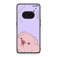 Thumbnail for Nothing Phone 2a Pig Love 2 Θήκη Αγίου Βαλεντίνου από τη Smartfits με σχέδιο στο πίσω μέρος και μαύρο περίβλημα | Smartphone case with colorful back and black bezels by Smartfits