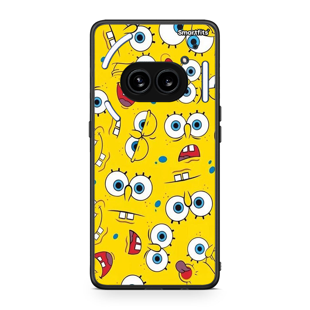 4 - Nothing Phone 2a Sponge PopArt case, cover, bumper