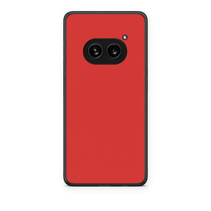 Θήκη Nothing Phone 2a Poppy Red από τη Smartfits με σχέδιο στο πίσω μέρος και μαύρο περίβλημα | Nothing Phone 2a Poppy Red case with colorful back and black bezels