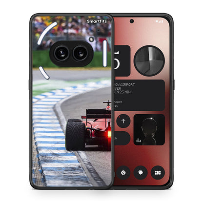 Θήκη Nothing Phone 2a Racing Vibes από τη Smartfits με σχέδιο στο πίσω μέρος και μαύρο περίβλημα | Nothing Phone 2a Racing Vibes case with colorful back and black bezels