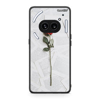 Thumbnail for Nothing Phone 2a Red Rose θήκη από τη Smartfits με σχέδιο στο πίσω μέρος και μαύρο περίβλημα | Smartphone case with colorful back and black bezels by Smartfits