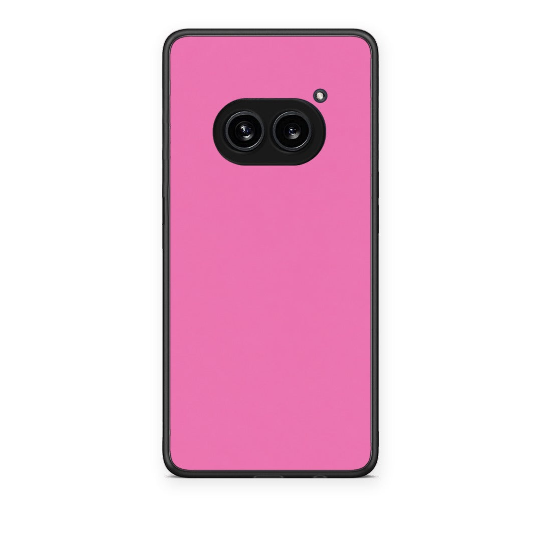 Θήκη Nothing Phone 2a Rose Pink από τη Smartfits με σχέδιο στο πίσω μέρος και μαύρο περίβλημα | Nothing Phone 2a Rose Pink case with colorful back and black bezels
