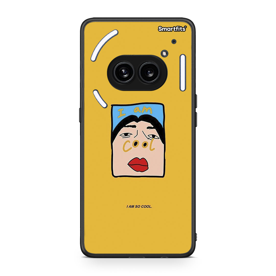Nothing Phone 2a So Cool Θήκη Αγίου Βαλεντίνου από τη Smartfits με σχέδιο στο πίσω μέρος και μαύρο περίβλημα | Smartphone case with colorful back and black bezels by Smartfits