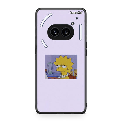 Nothing Phone 2a So Happy θήκη από τη Smartfits με σχέδιο στο πίσω μέρος και μαύρο περίβλημα | Smartphone case with colorful back and black bezels by Smartfits