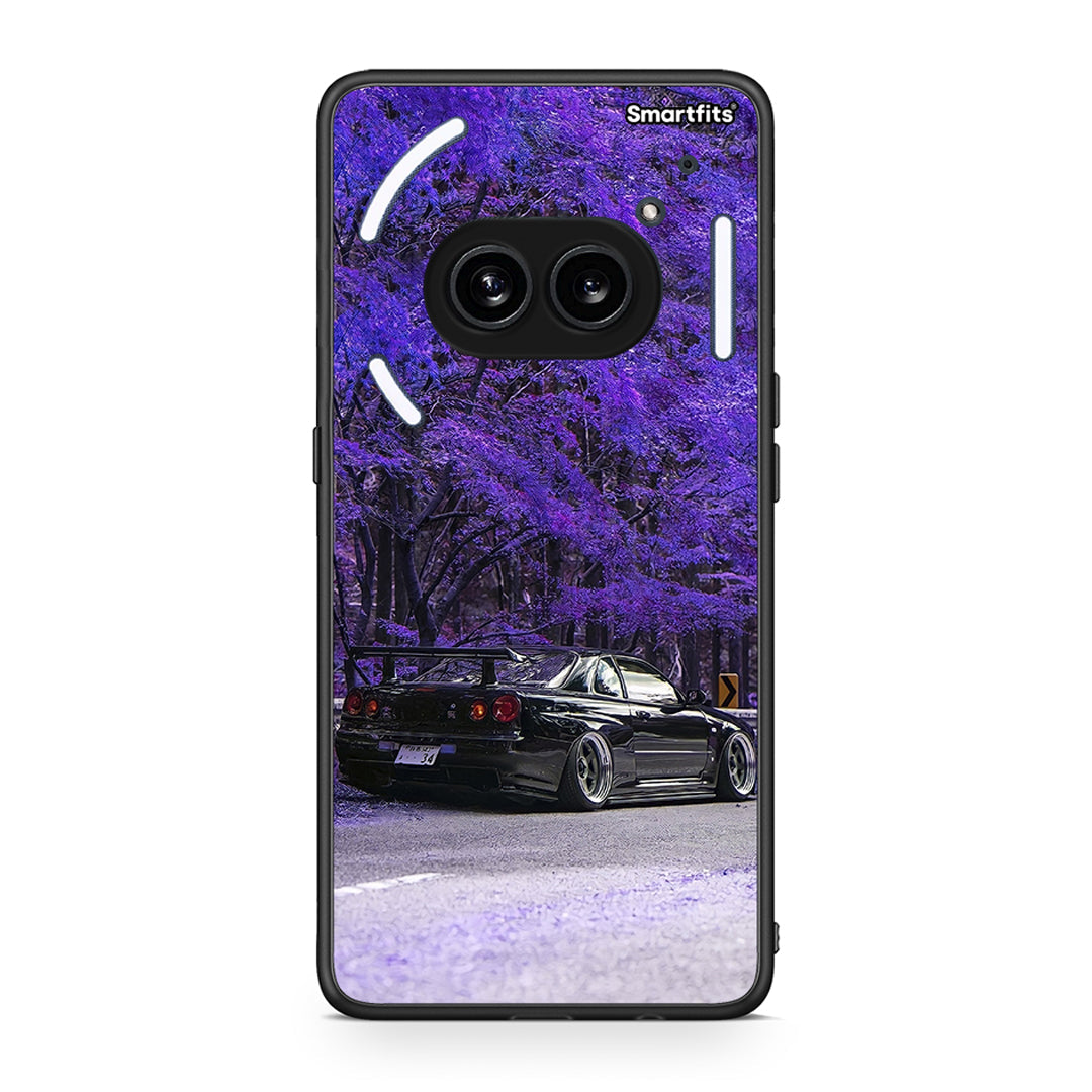 Nothing Phone 2a Super Car Θήκη Αγίου Βαλεντίνου από τη Smartfits με σχέδιο στο πίσω μέρος και μαύρο περίβλημα | Smartphone case with colorful back and black bezels by Smartfits