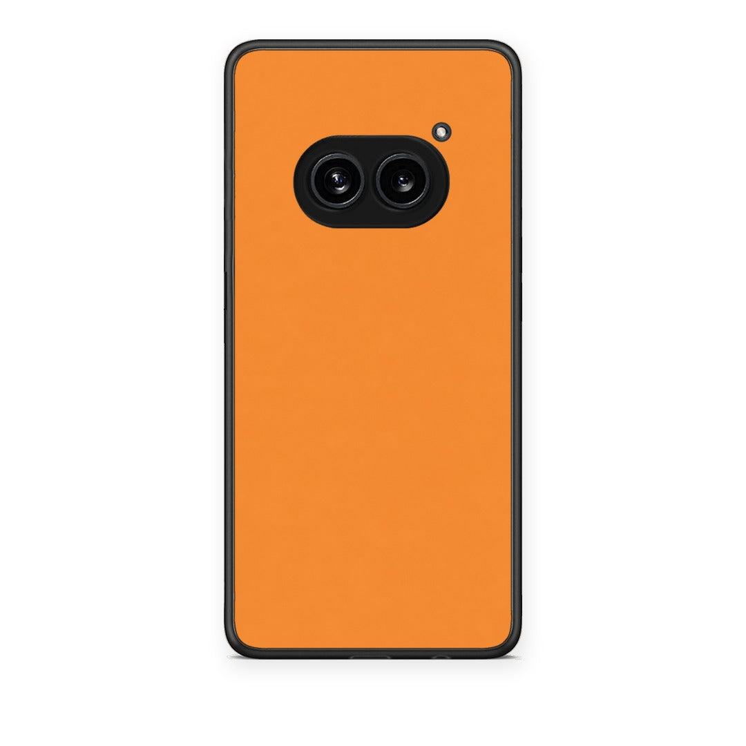 Θήκη Nothing Phone 2a Tangerine Orange από τη Smartfits με σχέδιο στο πίσω μέρος και μαύρο περίβλημα | Nothing Phone 2a Tangerine Orange case with colorful back and black bezels