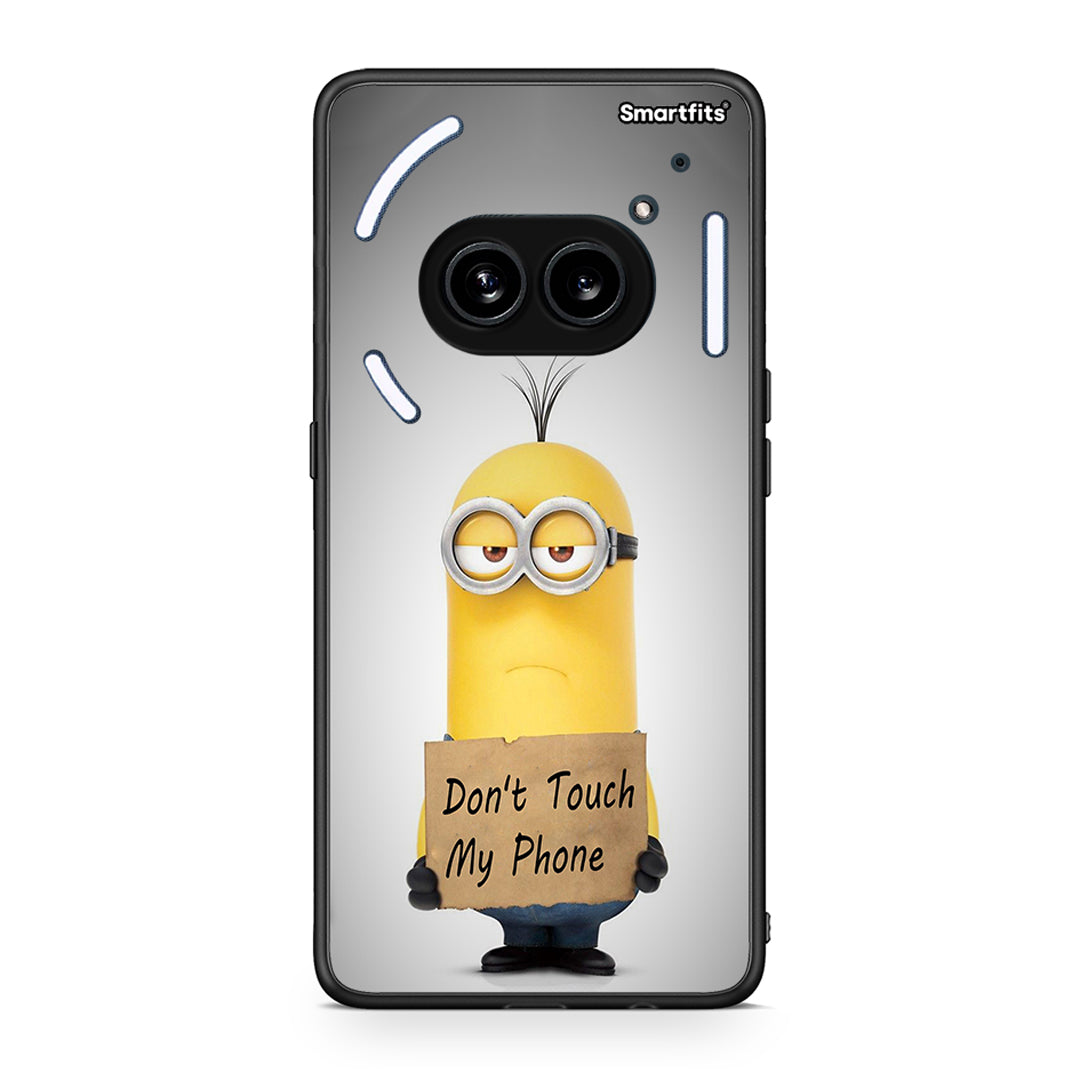 4 - Nothing Phone 2a Minion Text case, cover, bumper