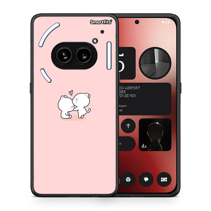 Θήκη Nothing Phone 2a Love Valentine από τη Smartfits με σχέδιο στο πίσω μέρος και μαύρο περίβλημα | Nothing Phone 2a Love Valentine case with colorful back and black bezels