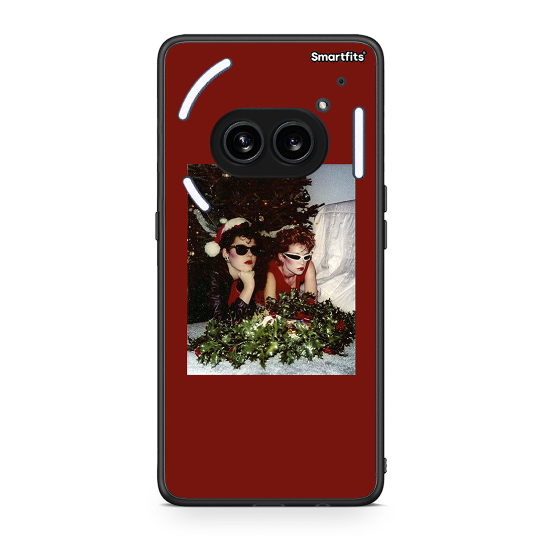 Nothing Phone 2a Waiting For Xmas θήκη από τη Smartfits με σχέδιο στο πίσω μέρος και μαύρο περίβλημα | Smartphone case with colorful back and black bezels by Smartfits