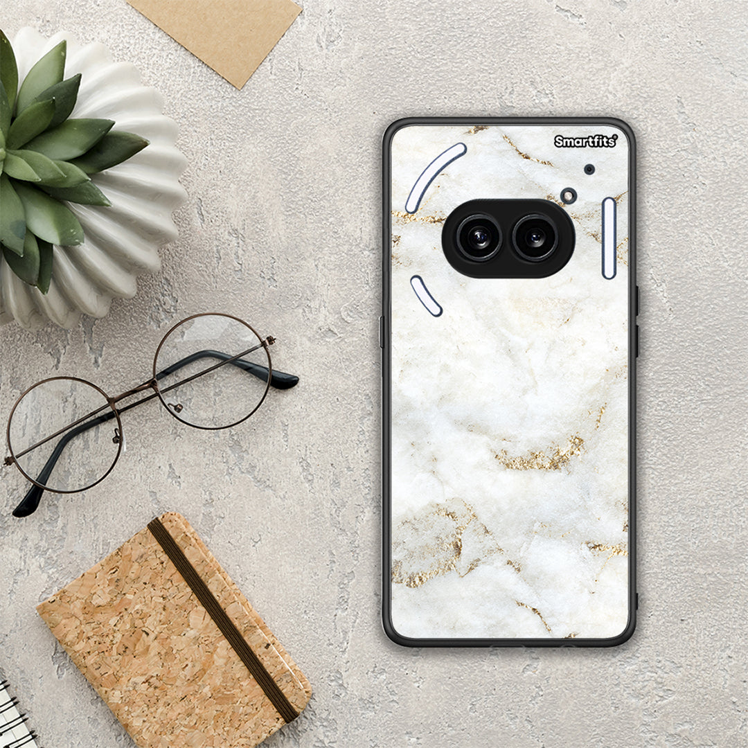 White Gold Marble - Nothing Phone 2a θήκη
