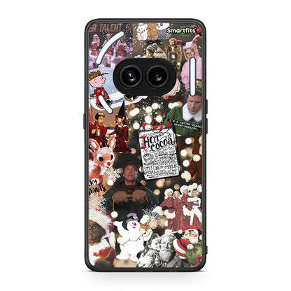 Nothing Phone 2a Xmas Movies θήκη από τη Smartfits με σχέδιο στο πίσω μέρος και μαύρο περίβλημα | Smartphone case with colorful back and black bezels by Smartfits