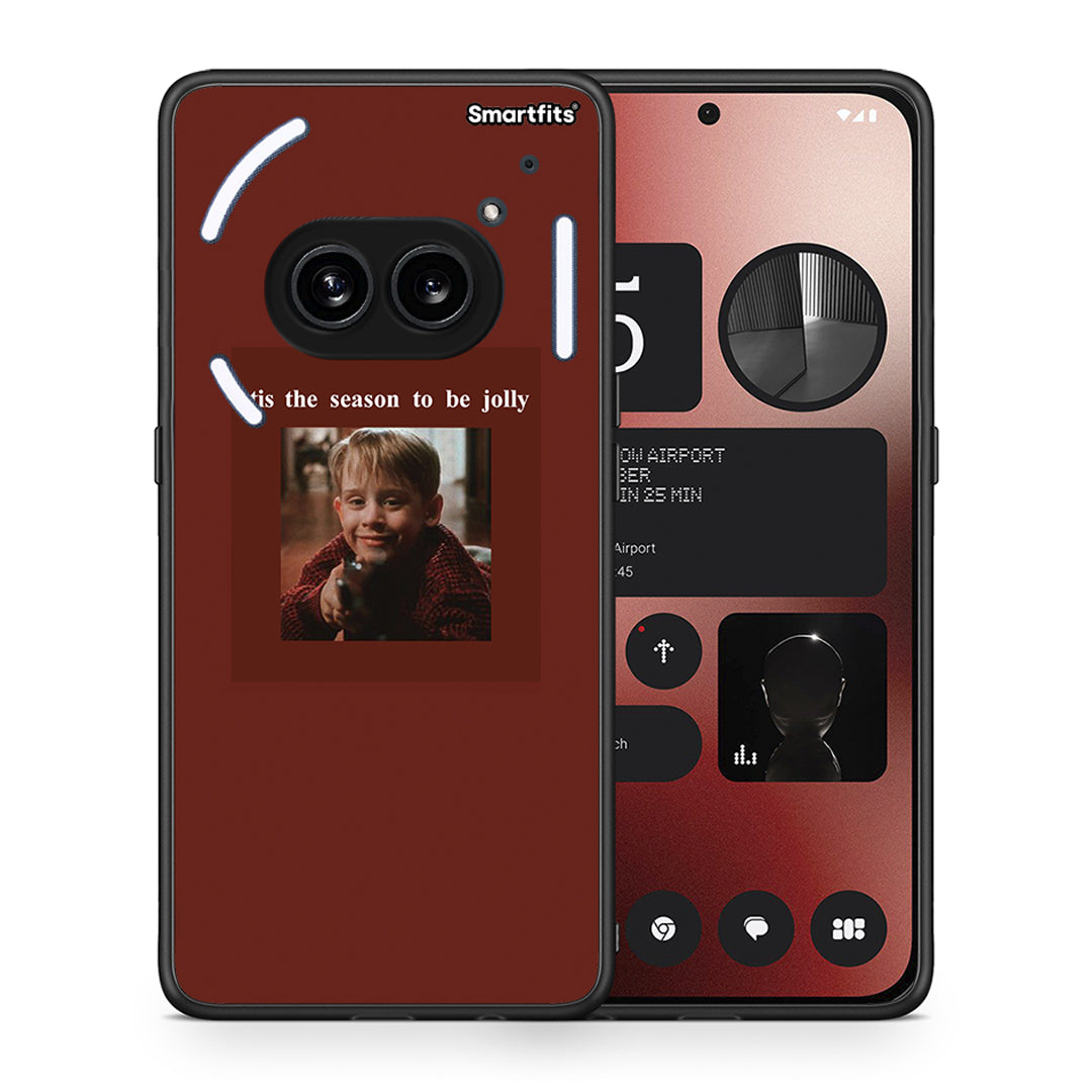 Θήκη Nothing Phone 2a Xmas Ultimate Spirit από τη Smartfits με σχέδιο στο πίσω μέρος και μαύρο περίβλημα | Nothing Phone 2a Xmas Ultimate Spirit case with colorful back and black bezels