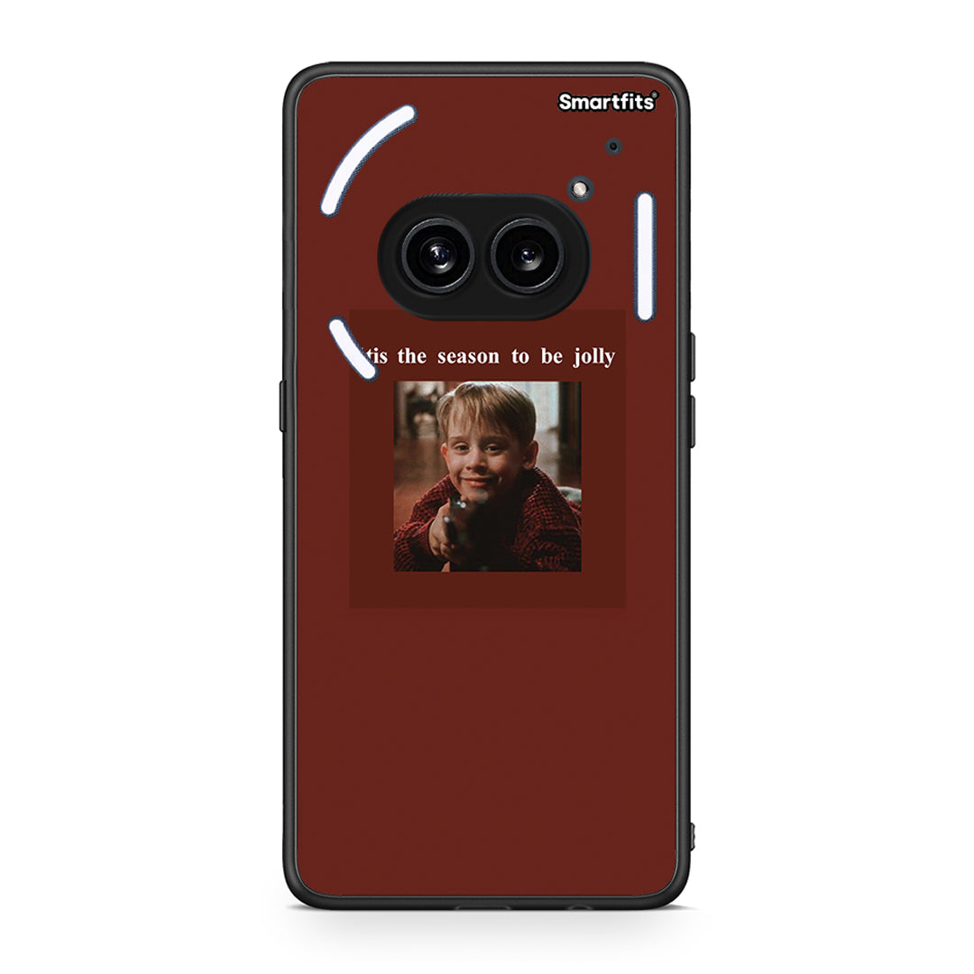 Nothing Phone 2a Xmas Ultimate Spirit θήκη από τη Smartfits με σχέδιο στο πίσω μέρος και μαύρο περίβλημα | Smartphone case with colorful back and black bezels by Smartfits