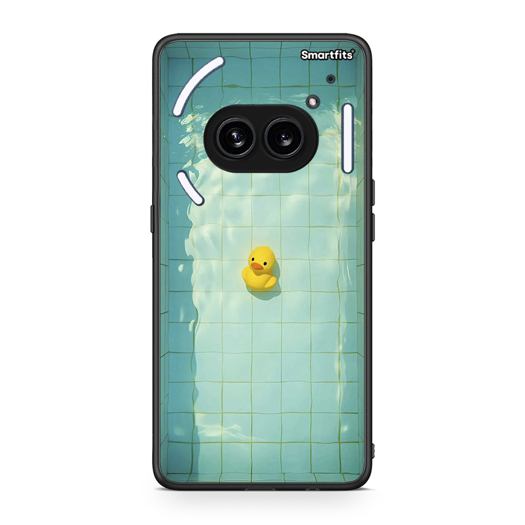 Nothing Phone 2a Yellow Duck θήκη από τη Smartfits με σχέδιο στο πίσω μέρος και μαύρο περίβλημα | Smartphone case with colorful back and black bezels by Smartfits