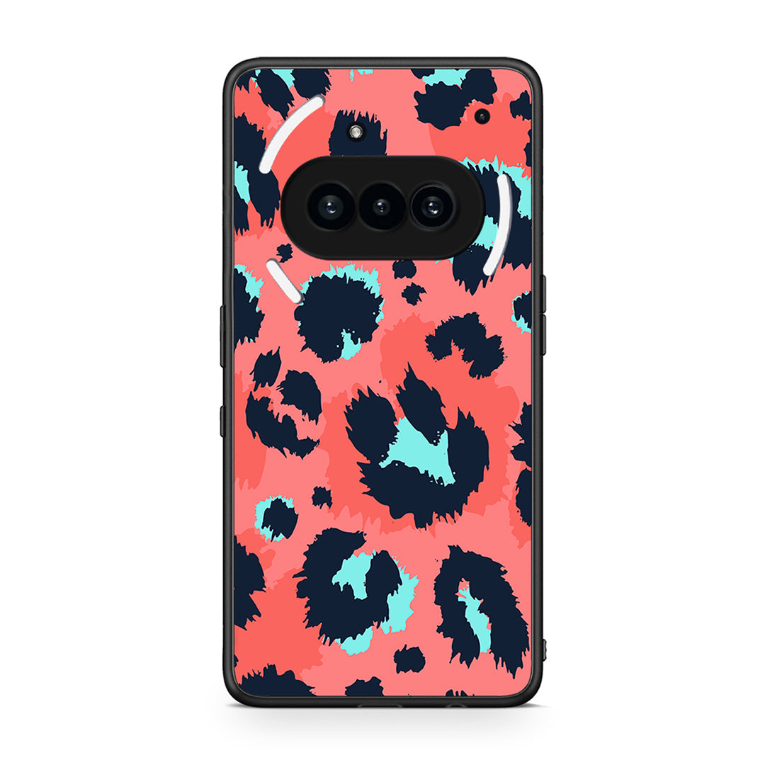 22 - Nothing Phone 3a Pink Leopard Animal case, cover, bumper