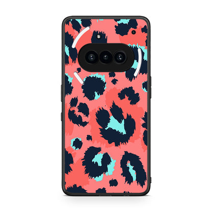 22 - Nothing Phone 3a Pink Leopard Animal case, cover, bumper