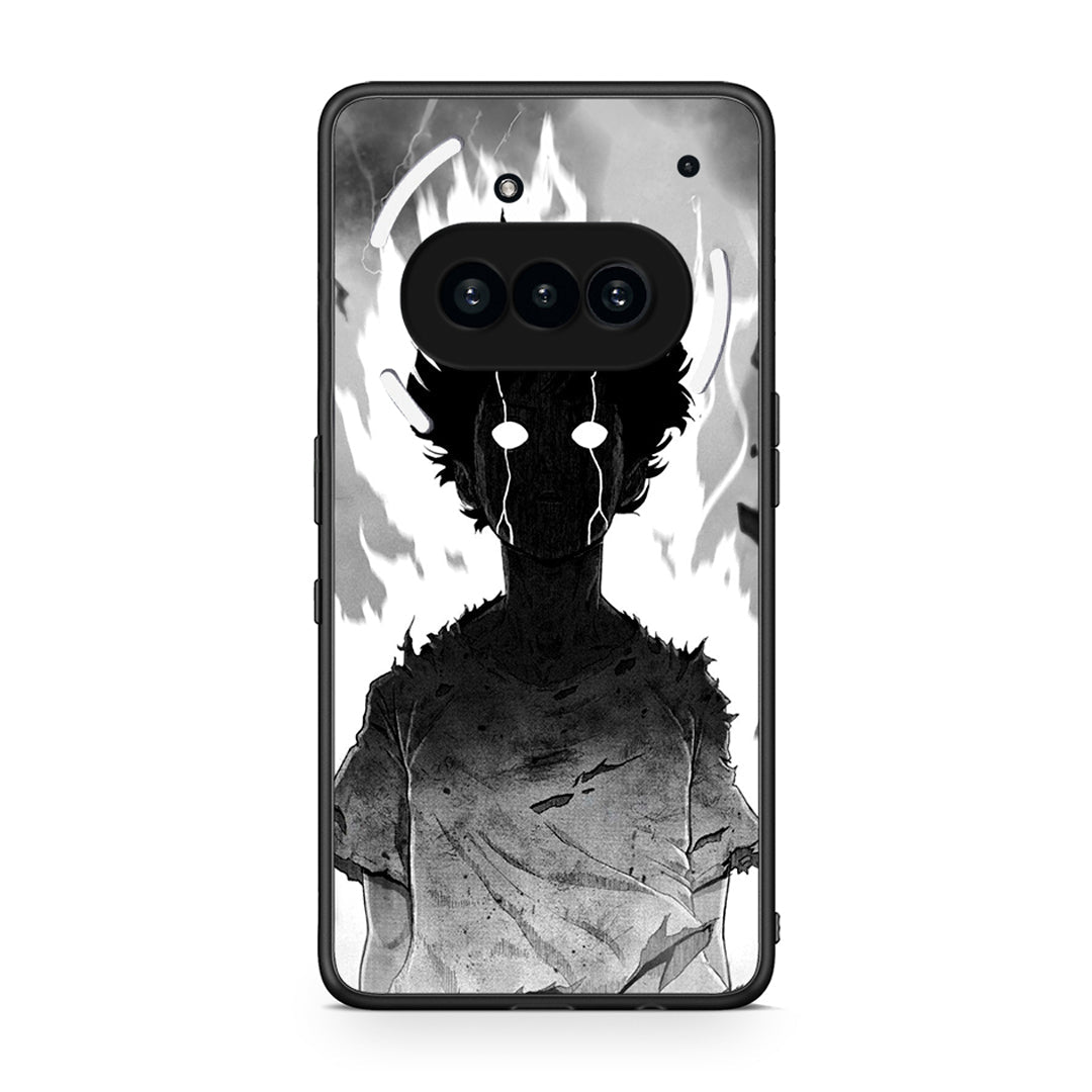 Nothing Phone 3a Anime Boy Θήκη από τη Smartfits με σχέδιο στο πίσω μέρος και μαύρο περίβλημα | Smartphone case with colorful back and black bezels by Smartfits