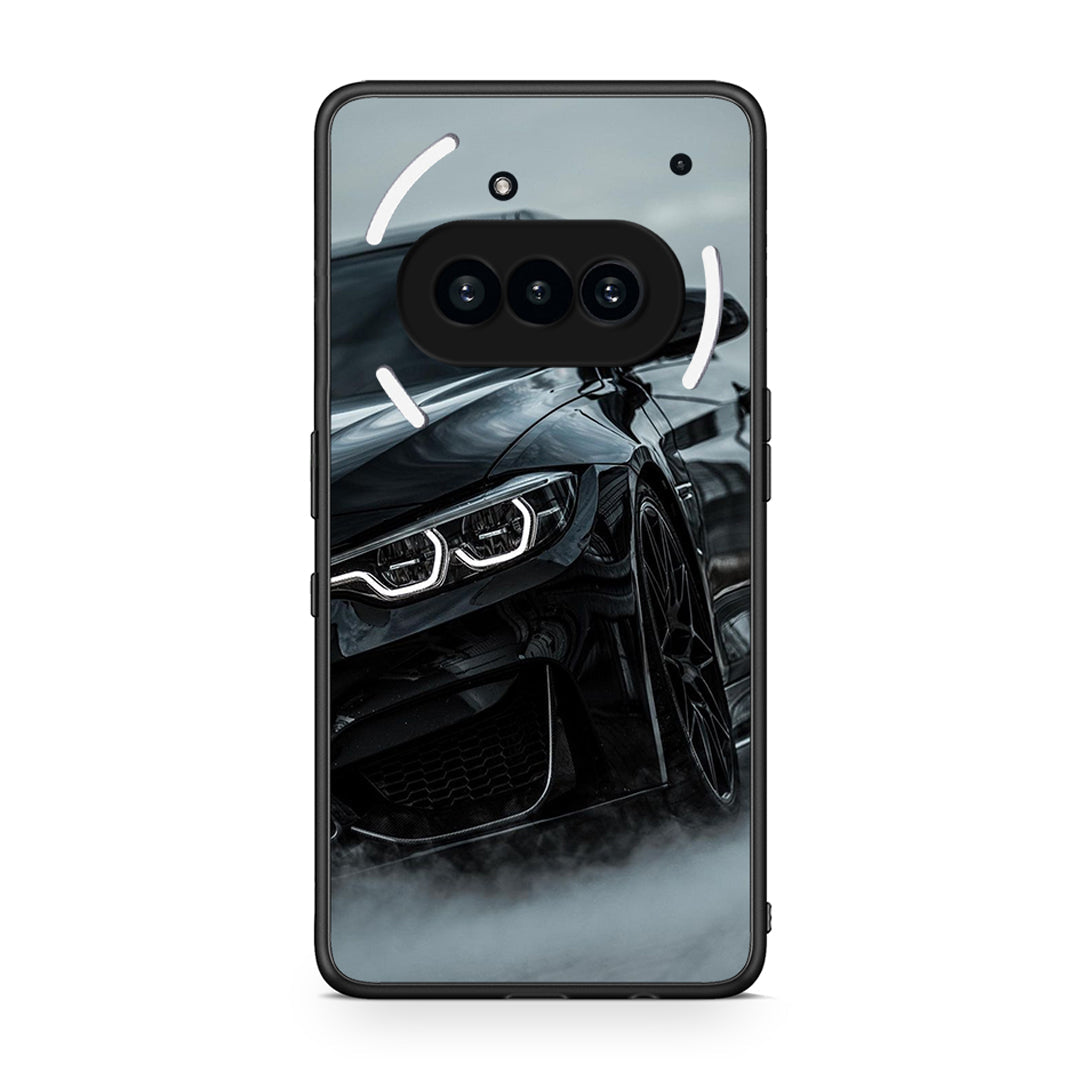 Nothing Phone 3a Black BMW θήκη από τη Smartfits με σχέδιο στο πίσω μέρος και μαύρο περίβλημα | Smartphone case with colorful back and black bezels by Smartfits