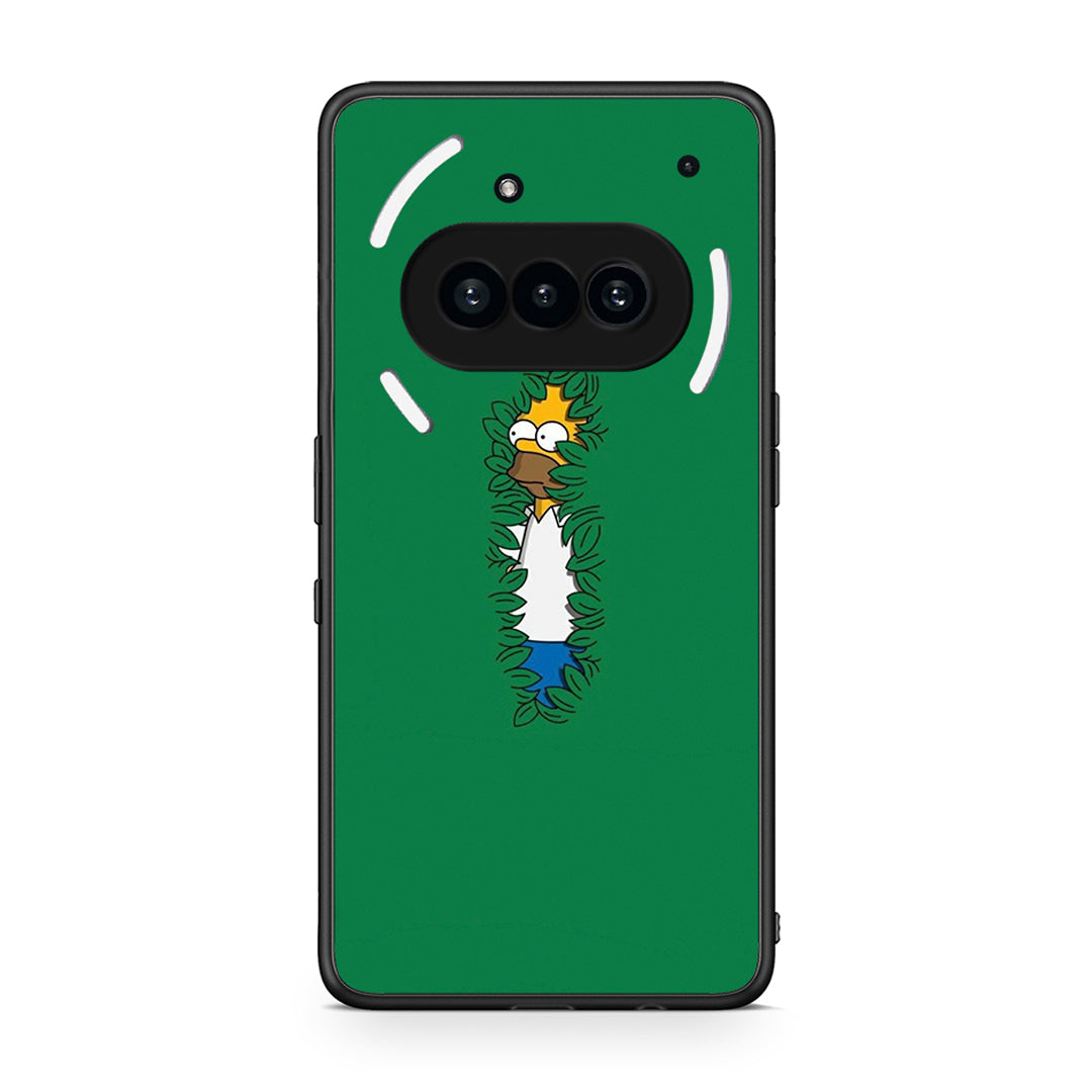 Nothing Phone 3a Bush Man Θήκη Αγίου Βαλεντίνου από τη Smartfits με σχέδιο στο πίσω μέρος και μαύρο περίβλημα | Smartphone case with colorful back and black bezels by Smartfits