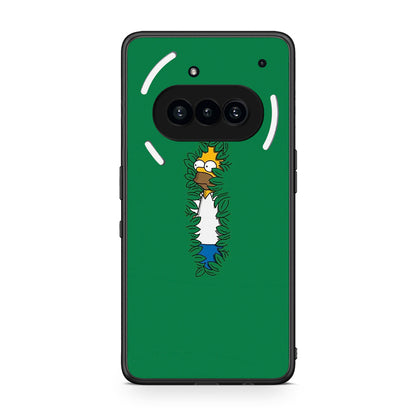 Nothing Phone 3a Bush Man Θήκη Αγίου Βαλεντίνου από τη Smartfits με σχέδιο στο πίσω μέρος και μαύρο περίβλημα | Smartphone case with colorful back and black bezels by Smartfits