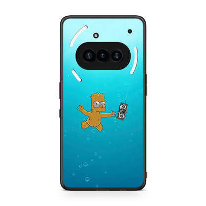Nothing Phone 3a Chasing Money θήκη από τη Smartfits με σχέδιο στο πίσω μέρος και μαύρο περίβλημα | Smartphone case with colorful back and black bezels by Smartfits