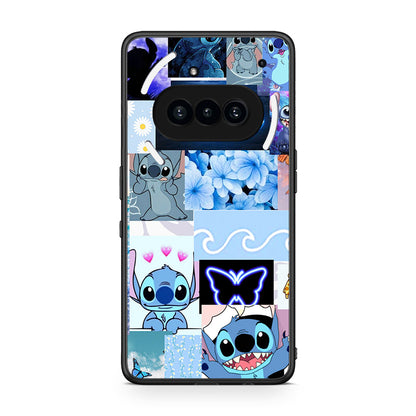 Nothing Phone 3a Collage Good Vibes Θήκη Αγίου Βαλεντίνου από τη Smartfits με σχέδιο στο πίσω μέρος και μαύρο περίβλημα | Smartphone case with colorful back and black bezels by Smartfits