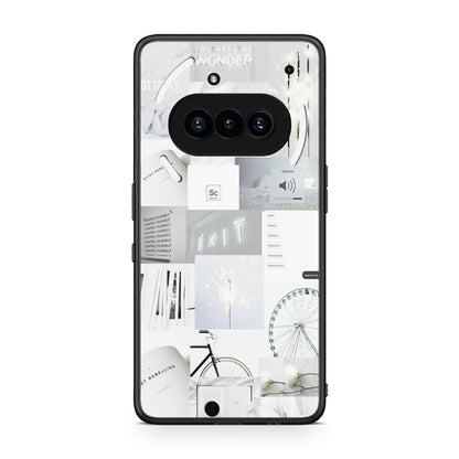 Nothing Phone 3a Collage Make Me Wonder Θήκη Αγίου Βαλεντίνου από τη Smartfits με σχέδιο στο πίσω μέρος και μαύρο περίβλημα | Smartphone case with colorful back and black bezels by Smartfits