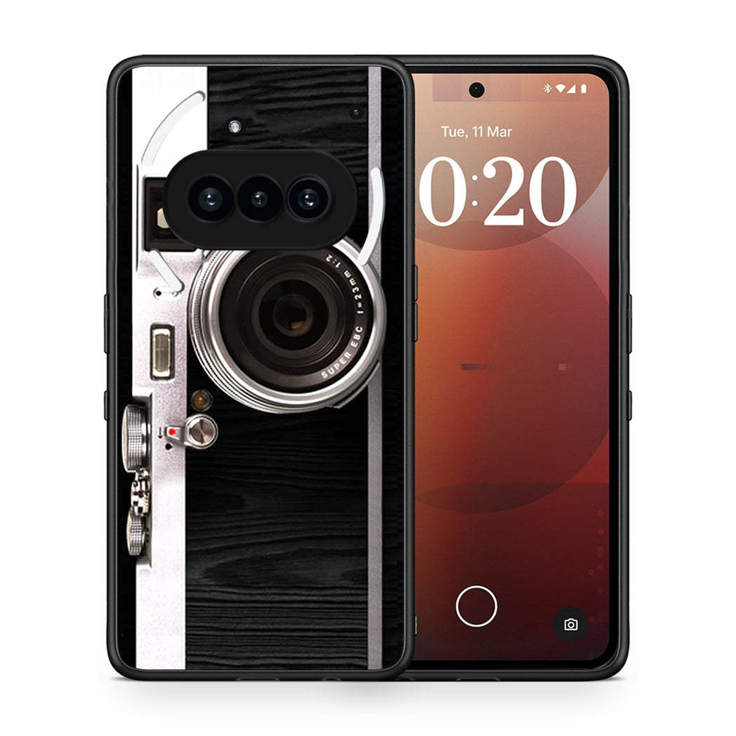 Θήκη Nothing Phone 3a Emily In Paris από τη Smartfits με σχέδιο στο πίσω μέρος και μαύρο περίβλημα | Nothing Phone 3a Emily In Paris case with colorful back and black bezels