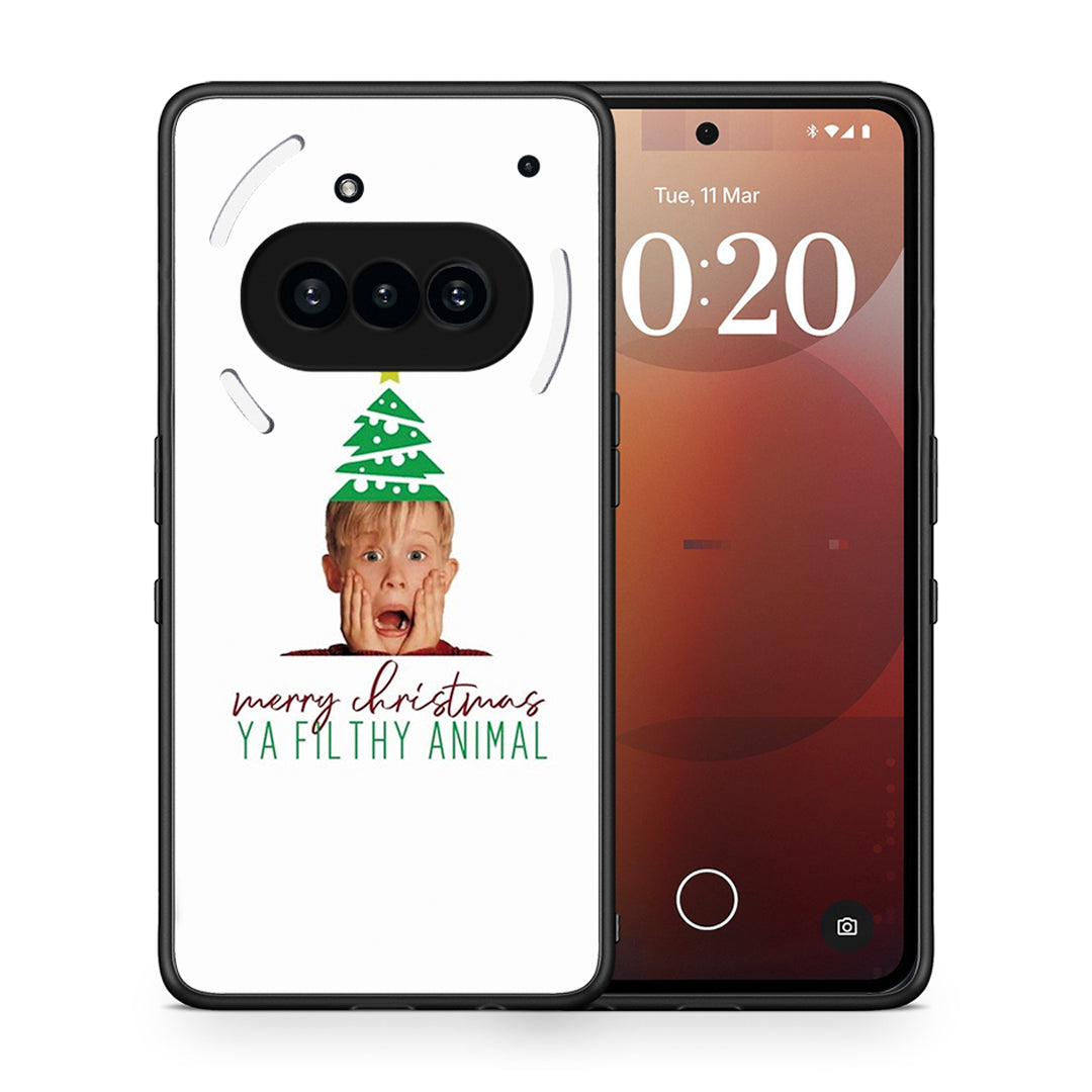 Θήκη Nothing Phone 3a Filthy Animal από τη Smartfits με σχέδιο στο πίσω μέρος και μαύρο περίβλημα | Nothing Phone 3a Filthy Animal case with colorful back and black bezels